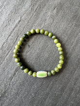 Armband natuursteen groen